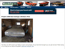 Tablet Screenshot of musclecardrive.com
